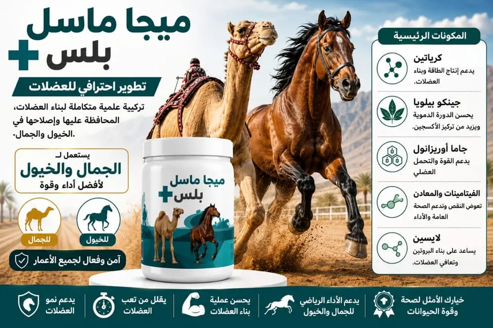 MEGAMUSCLE+ plus Arabic